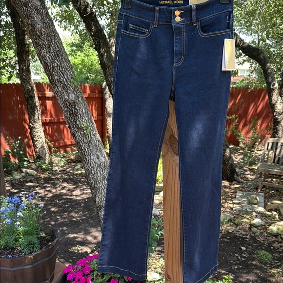 Michael Kors Selma BootCut Jeans Size 4 - Picture 1 of 4